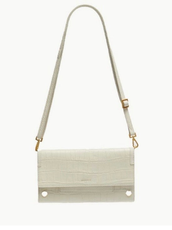 Hammitt Handbags - Hammitt AJ crossbody clutch in Calla Lily Croco